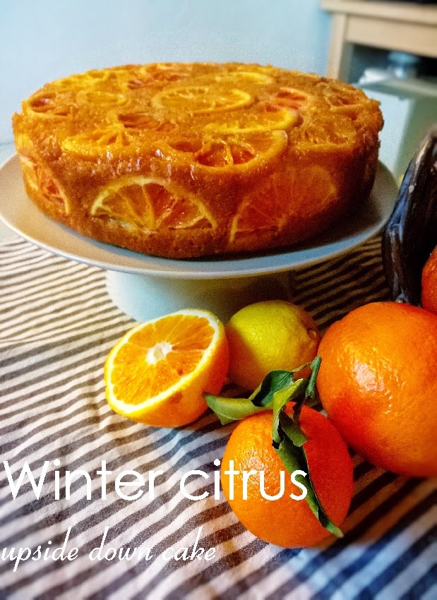 Torta rovesciata agli agrumi e cardamomo