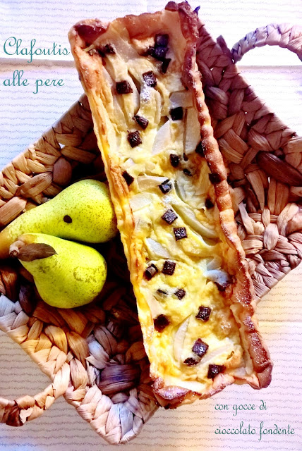 Clafoutis alle pere