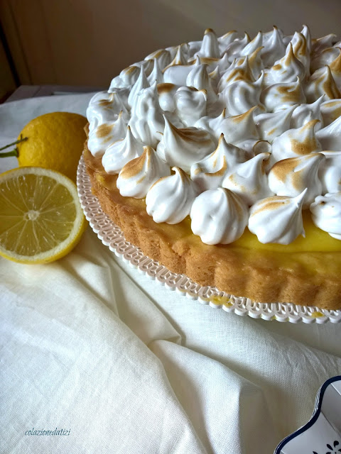 torta meringata al limone