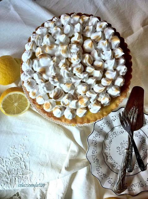 torta meringata al limone