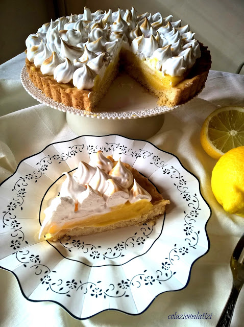 torta meringata al limone