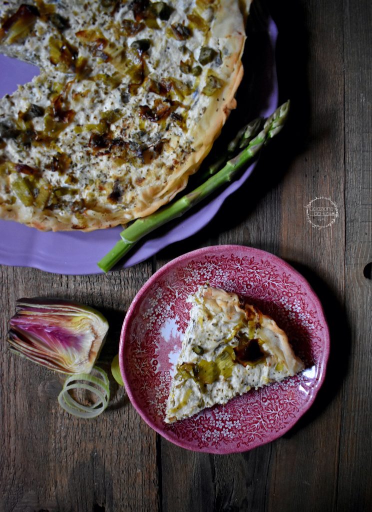 torta salata verdure primaverili