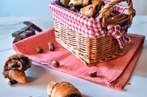 rugelach cioccolato e nocciole