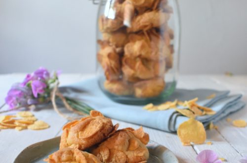 Biscotti ai cornflakes (con burro chiarificato)