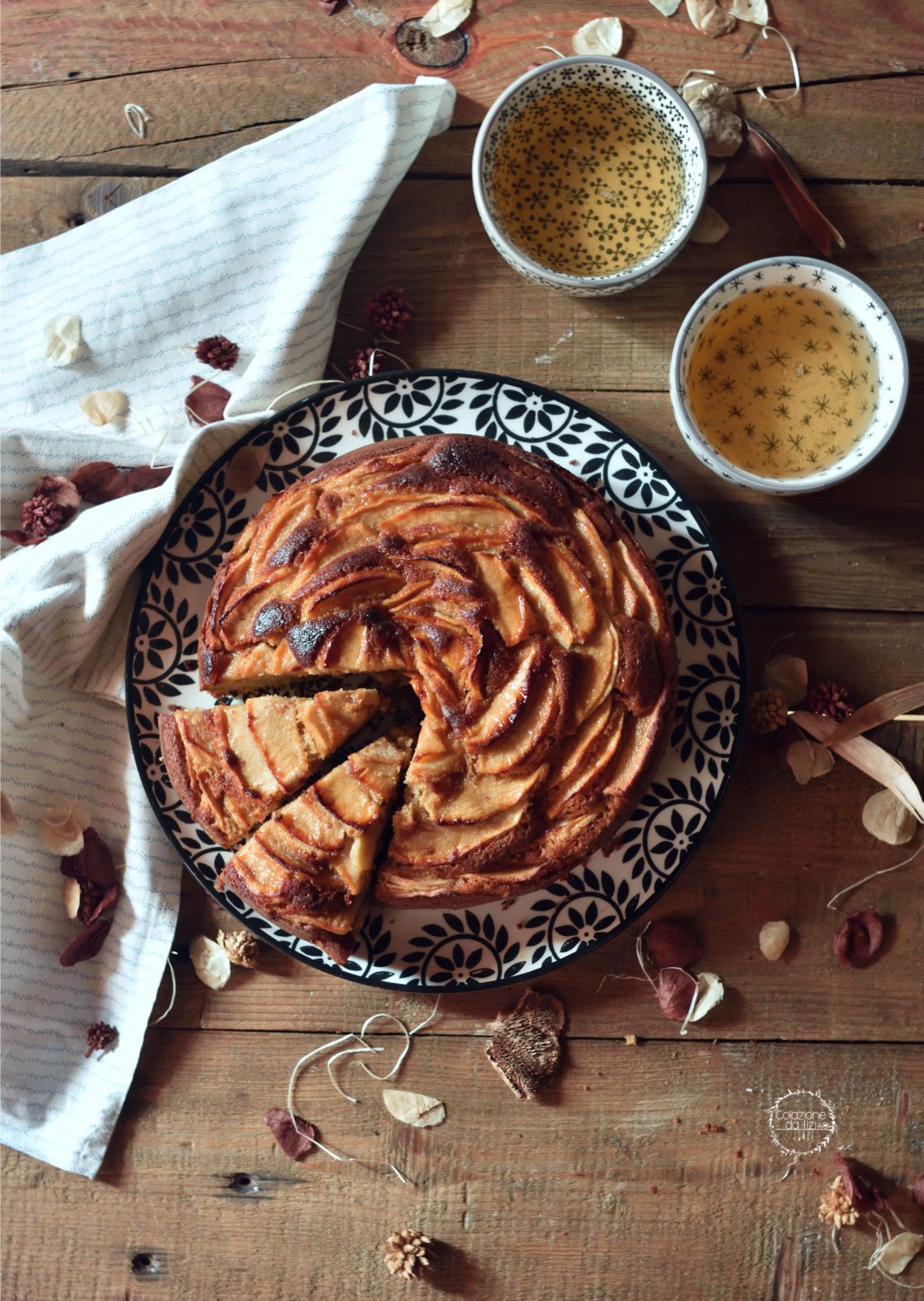 torta di mele al farro