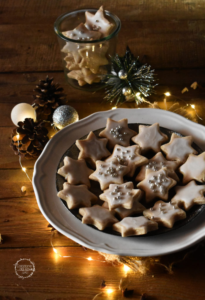 Biscotti Di Natale Zimtsterne.Stelline Di Marzapane Alla Cannella Zimtsterne Colazione Da Tizi