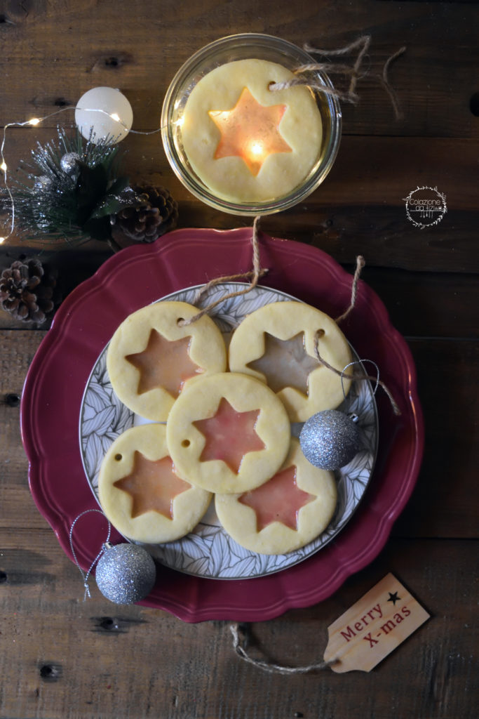 BISCOTTI VETRO ALBERO NATALE