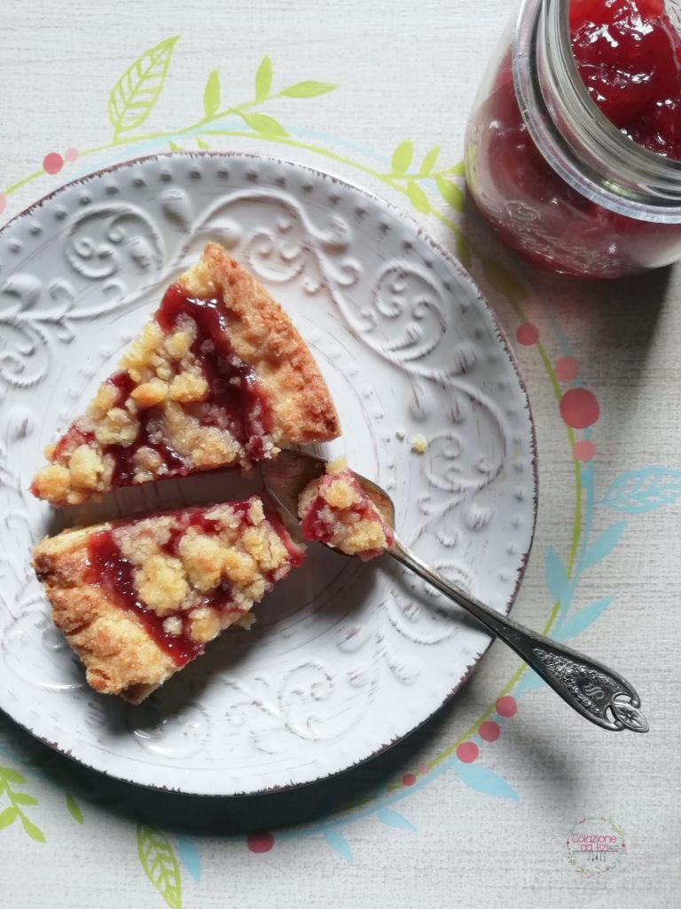 crostata sbriciolata olio riso 