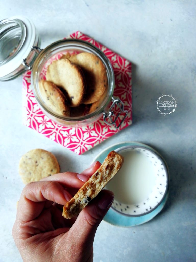 BISCOTTI VEGAN SENZA ZUCCHERO AL FARRO E CIOCCOLATO 