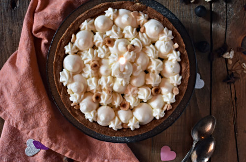 crostata namelaka e albicocca