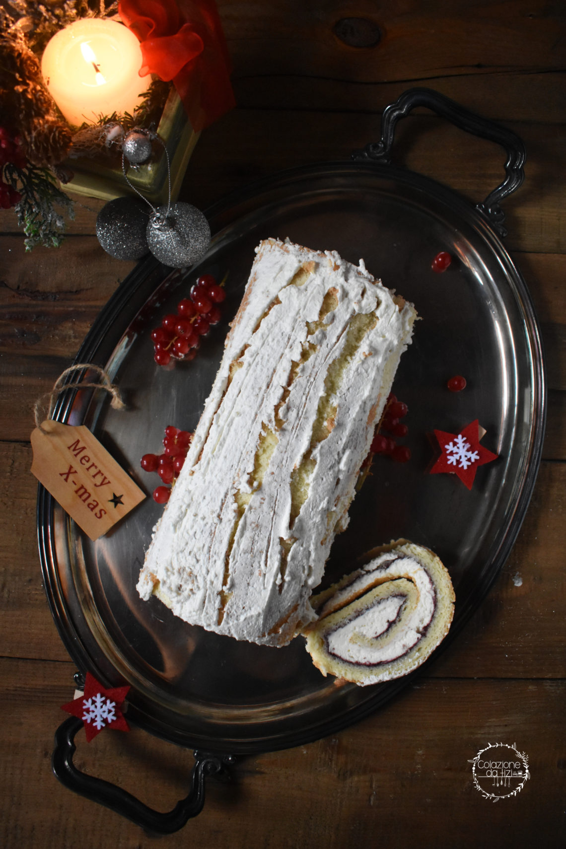 Tronchetto Di Natale Al Cocco.Tronchetto Di Natale