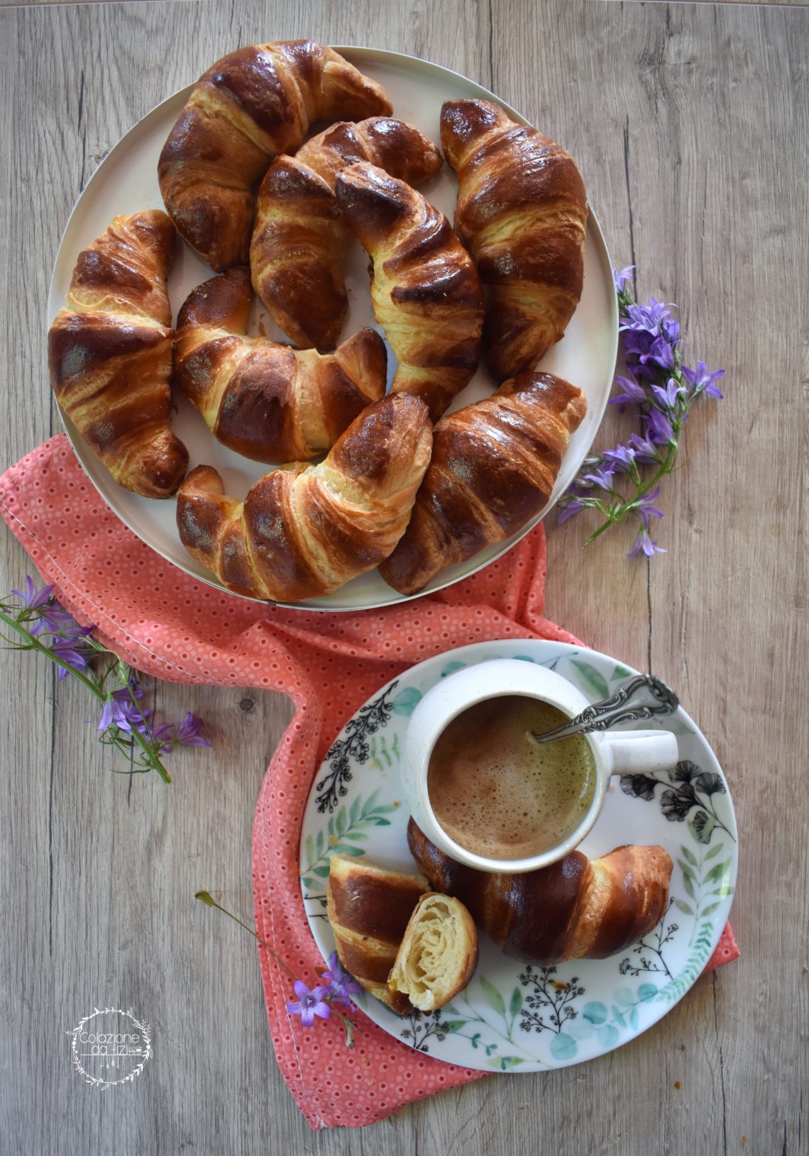 Croissant sfogliati - ricetta di Luca Montersino - Colazione da Tizi