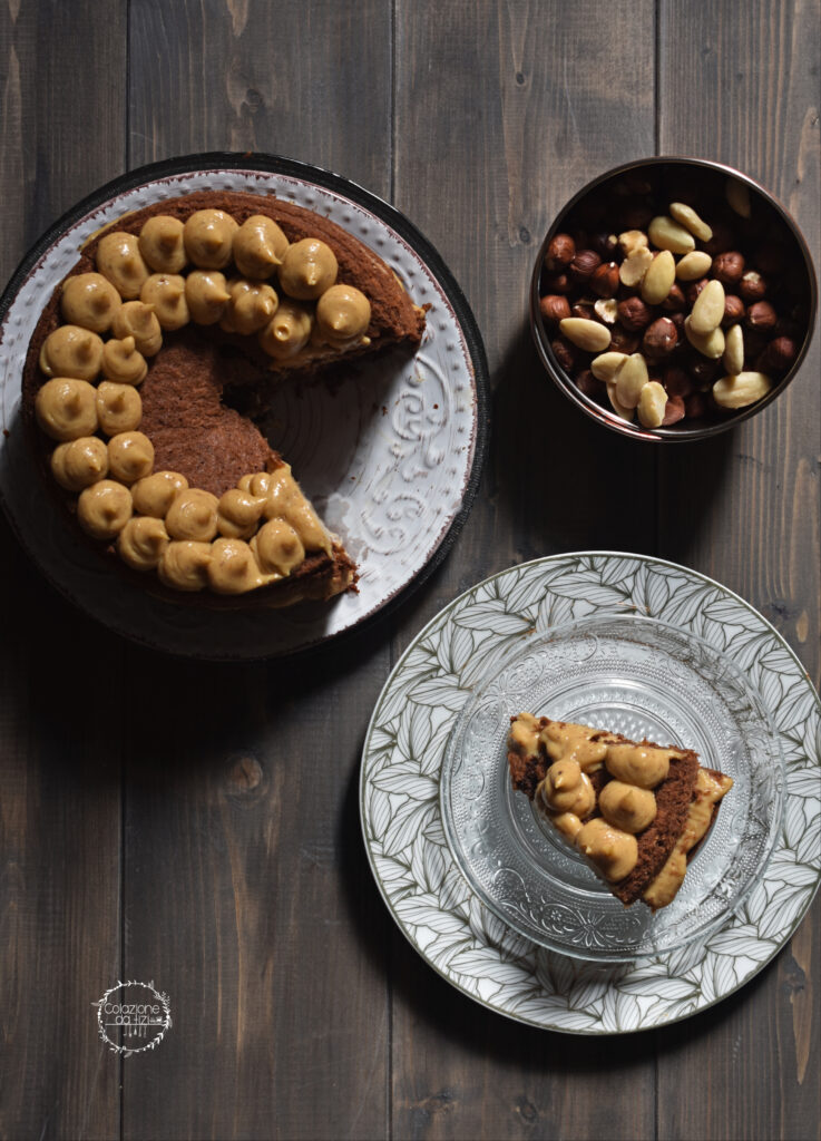 torta pralinato cioccolato