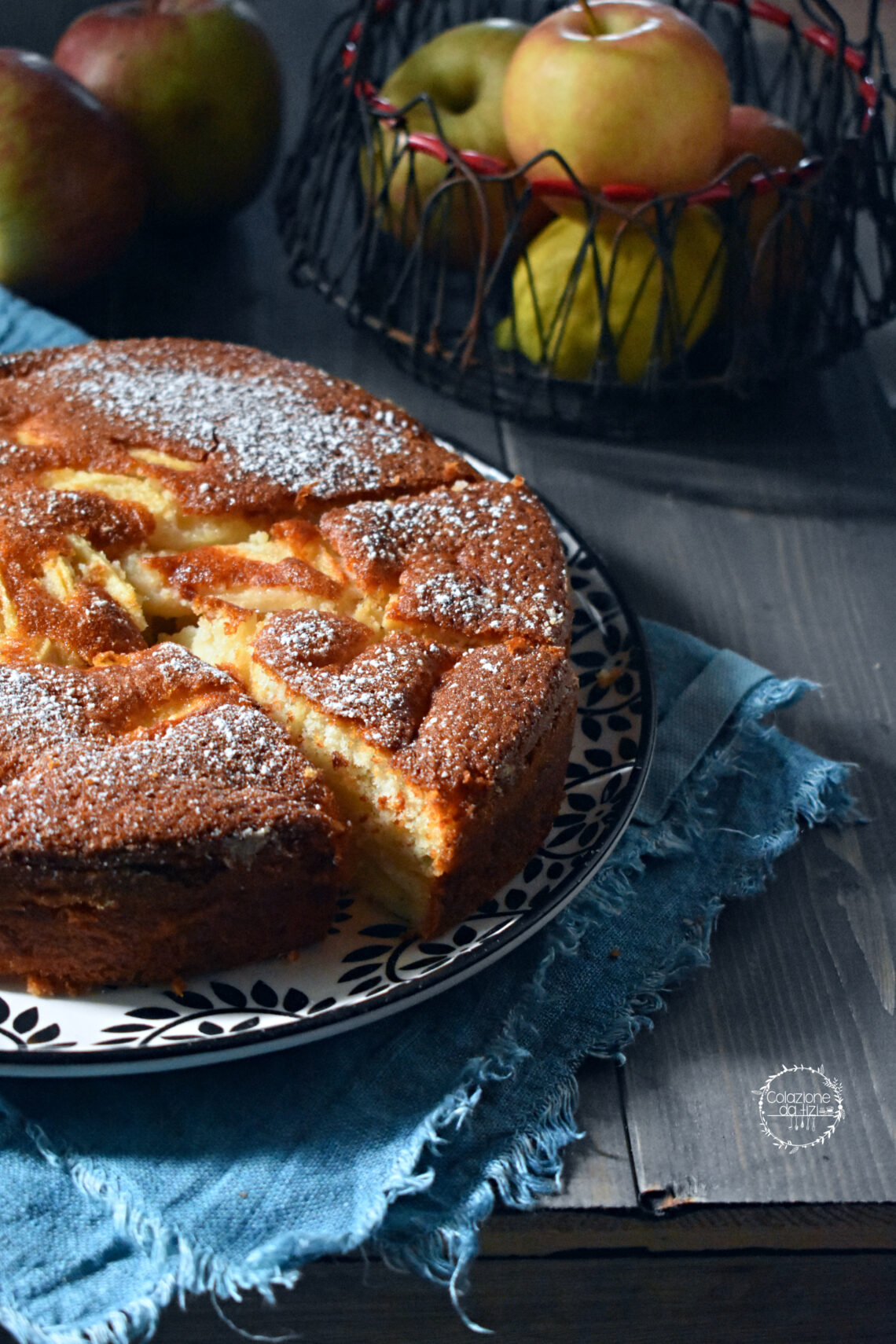 torta di mele leggera senza glutine