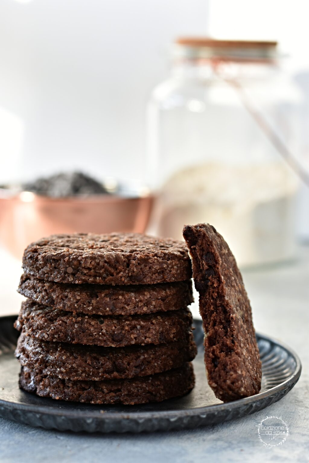 biscotti farro cioccolato