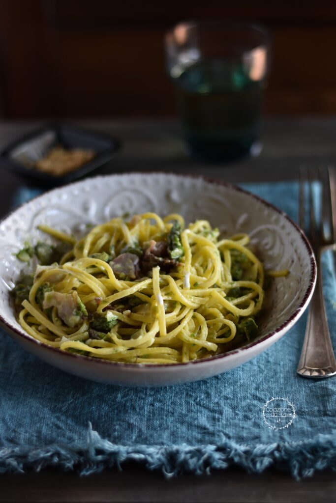 pasta asparagi spada pinoli