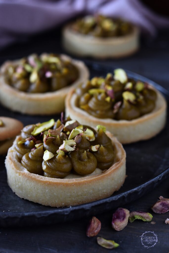 tartellette al pistacchio 